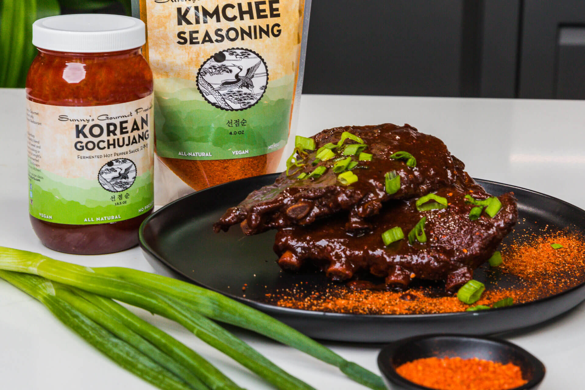 Korean Style, Hot & Spicy Ribs - sunnysgourmetproducts
